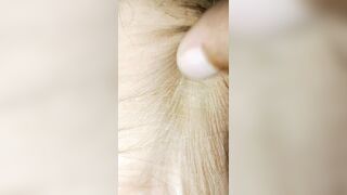 Step sis massagers my cock in night fucking time