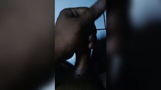 I shook the dick on the floor