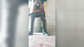 I Masturbate My BBC in the Restroom - 7 image