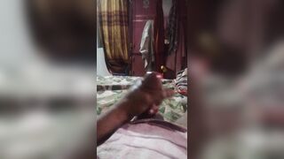 I was feeling horny so I started Jerking Myself