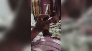 I was feeling horny so I started Jerking Myself