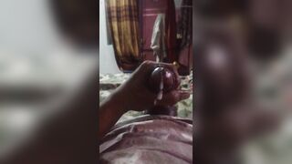 I was feeling horny so I started Jerking Myself