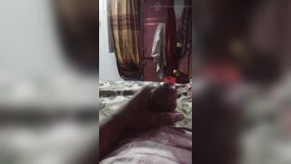 I was feeling horny so I started Jerking Myself