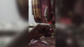 I was feeling horny so I started Jerking Myself