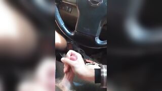 redneck cowboy gets a handjob while driving - 2 image