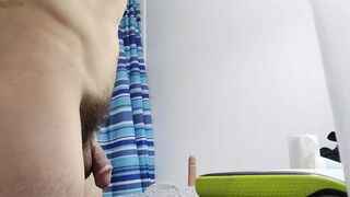 Straight amateur toys his virgin ass