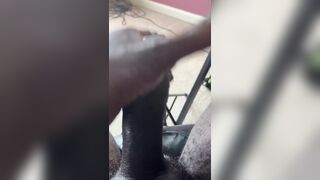 stepSon Stroking his BBC to porn.