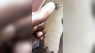 stepSon Stroking his BBC to porn.