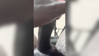 stepSon Stroking his BBC to porn.