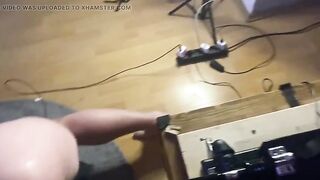 Fuckmachine fucks slave ass