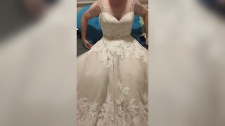 Taking Former Bride's Used Wedding Dress to Bed