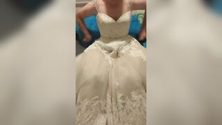 Taking Former Bride's Used Wedding Dress to Bed - 7 image