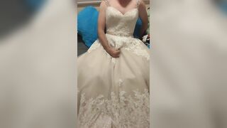 Taking Former Bride's Used Wedding Dress to Bed