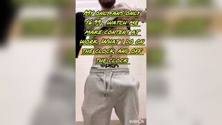 Risky bathroom play every day at work - 1 image