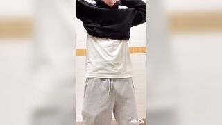 Risky bathroom play every day at work - 4 image