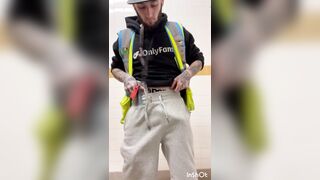 Risky bathroom play every day at work