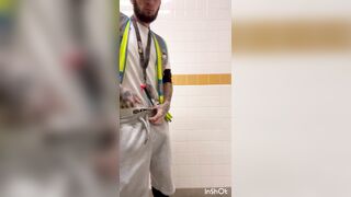 Risky bathroom play every day at work - 7 image