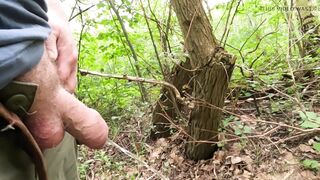 Pissing in the forest and no swallowing pig has dr(unk) my piss - 5 image