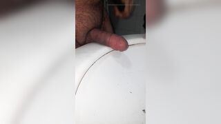 masturbation in the bathroom real amateur mature active man I fucked my dick, it's great