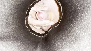 Here I fuck and squirt horny on my wife's high white leather boots - 3 image