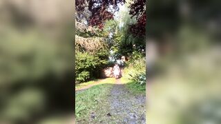 Dressed with a pleated floral dress for a night out