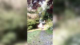 Dressed with a pleated floral dress for a night out