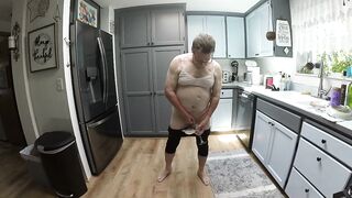 More Piss,than showing butt plug.