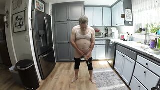 More Piss,than showing butt plug.