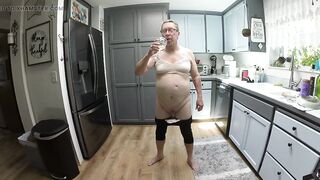 More Piss,than showing butt plug.