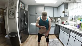 Drinking my piss wine.