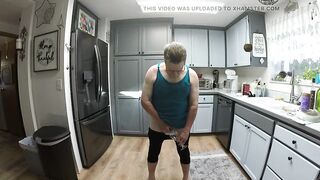 Drinking my piss wine.