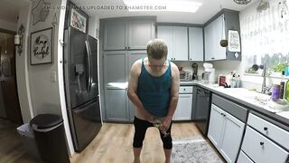 Drinking my piss wine.