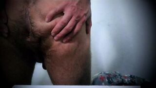 CLOSE UP ON MY DICK AND MY ASS, HAIRY