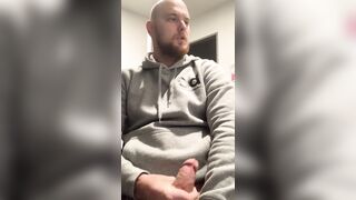 Late night wank - with lots of CUM