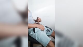 big sexy man, big bulge and great masturbation