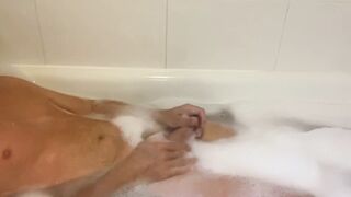 Bath Time, Hard Cock