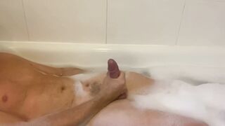 Bath Time, Hard Cock