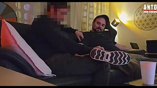 Straight Married Neighbor Comes Over for the 3rd time - 1 image