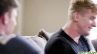 Eric Charming and Max Lorde probing questions to feel each other out until sparks fly and they start to make out