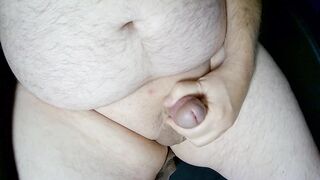 Chubby Daddy Masturbating A Thick Load Of Cum For Your Enjoyment