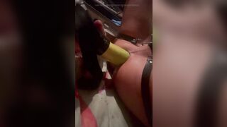 Stretch anus over size