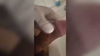 Masturbation boy and Golden shower