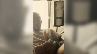 AdamJaxx at Red Rocks in Porta Potty as Construction Happens Right Outside