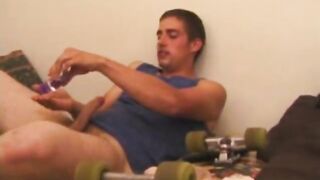 Mica Strokes Off With a Dildo