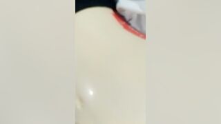 Stepmom caught Stepson masturbating and tricked her pretending sex doll