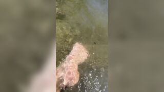 A Summer Day, Femboy Enjoying Alone at the Lake