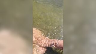 A Summer Day, Femboy Enjoying Alone at the Lake