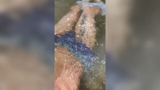 A Summer Day, Femboy Enjoying Alone at the Lake