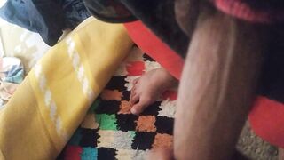 Masturbation Big Hairy Dick and Balls