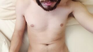 18 yo Boy Big Cock Jerking Off and Cumming